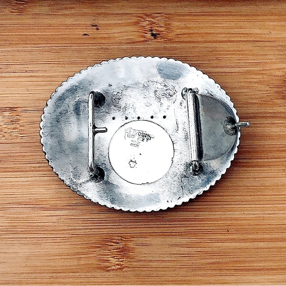 $1,128  2002 Estate Champion Cowboy Buckle  Sterling Silver & 10K Gold Filled - Picture 4 of 9